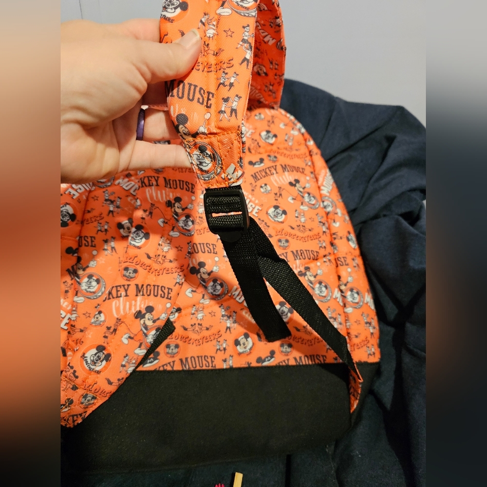 Disney Parks The Mickey Mouse Club Backpack NEW - Picture 8 of 9